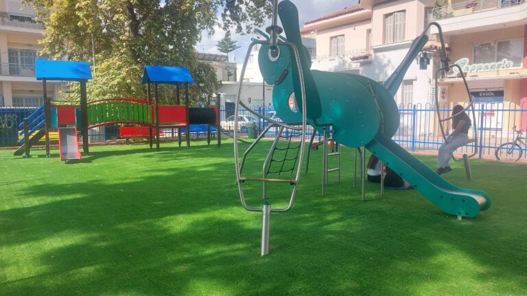 Νέα εποχή παιχνιδιού σε κεντρική πλατεία μεγάλου Δήμου της Πελοποννήσου